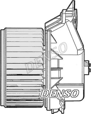 Denso DEA09045 - Vidaus pūtiklis onlydrive.pro