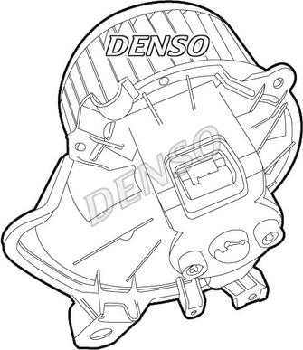Denso DEA01010 - Interior Blower onlydrive.pro