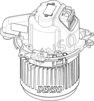 Denso DEA23023 - Sisätilapuhallin onlydrive.pro