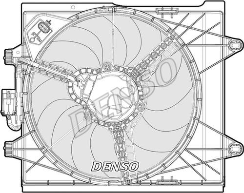 Denso DER09096 - Ventiliatorius, radiatoriaus onlydrive.pro