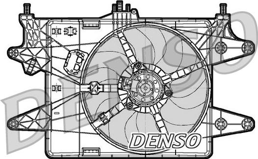 Denso DER09081 - Fan, radiator onlydrive.pro