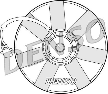 Denso DER32002 - Tuuletin, moottorin jäähdytys onlydrive.pro