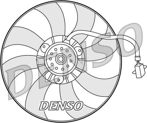 Denso DER32007 - Tuuletin, moottorin jäähdytys onlydrive.pro