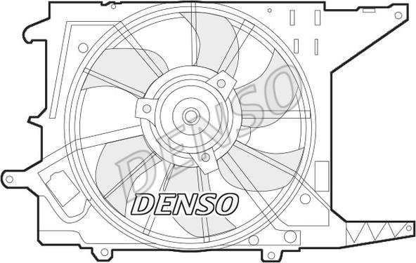 Denso DER37003 - Fan, radiator onlydrive.pro