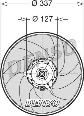 Denso DER21002 - Ventilaator,mootorijahutus onlydrive.pro