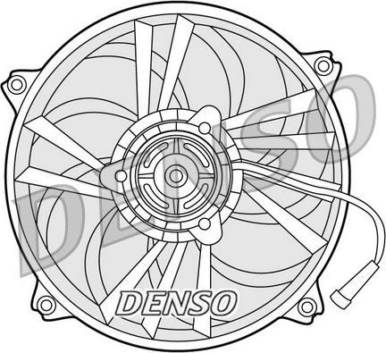 Denso DER21014 - Fan, radiator onlydrive.pro