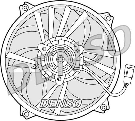 Denso DER21015 - Fan, radiator onlydrive.pro