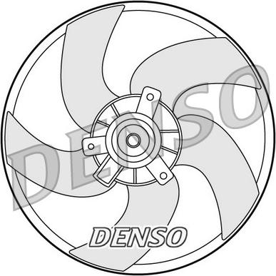 Denso DER21011 - Tuuletin, moottorin jäähdytys onlydrive.pro