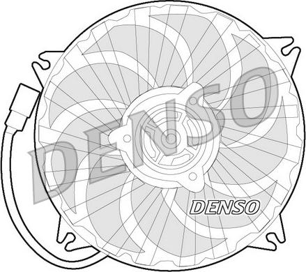 Denso DER21017 - Ventilators, Motora dzesēšanas sistēma onlydrive.pro