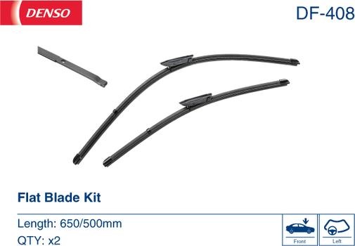 Denso DF-408 - Wiper Blade onlydrive.pro