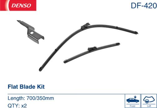 Denso DF-420 - Wiper Blade onlydrive.pro