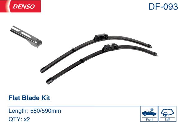 Denso DF-093 - Wiper Blade onlydrive.pro