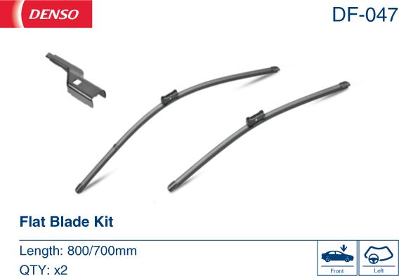 Denso DF-047 - Wiper Blade onlydrive.pro