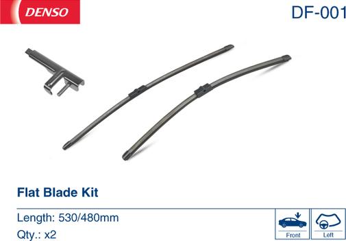 Denso DF-001 - Wiper Blade onlydrive.pro