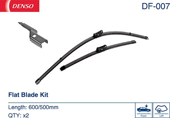 Denso DF-007 - Klaasipuhastaja kumm onlydrive.pro