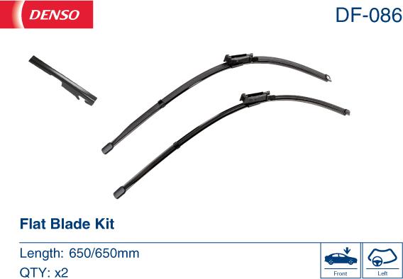 Denso DF-086 - Wiper Blade onlydrive.pro