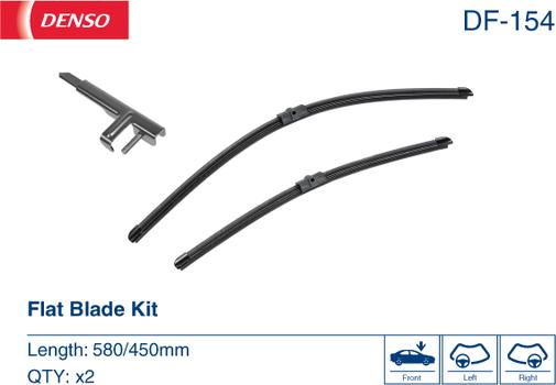 Denso DF-154 - Klaasipuhastaja kumm onlydrive.pro