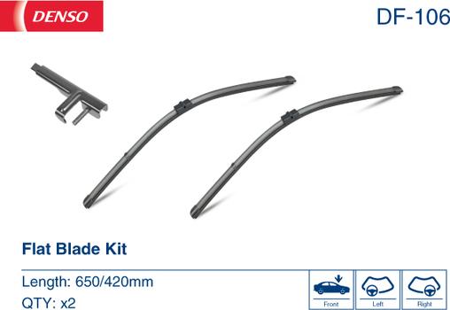 Denso DF-106 - Wiper Blade onlydrive.pro