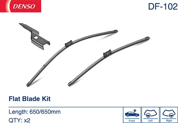 Denso DF-102 - Wiper Blade onlydrive.pro