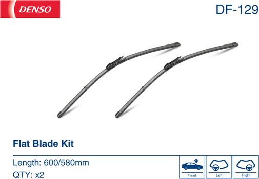 Denso DF-129 - Klaasipuhastaja kumm onlydrive.pro