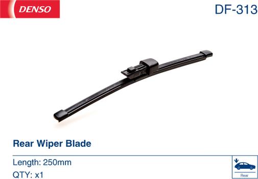 Denso DF-313 - Wiper Blade onlydrive.pro