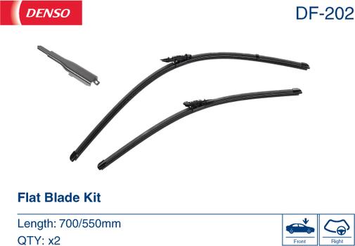 Denso DF-202 - Wiper Blade onlydrive.pro