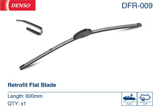 Denso DFR-009 - Stikla tīrītāja slotiņa onlydrive.pro