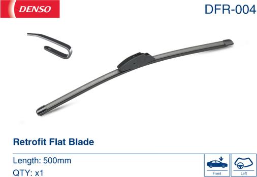 Denso DFR-004 - Stikla tīrītāja slotiņa onlydrive.pro