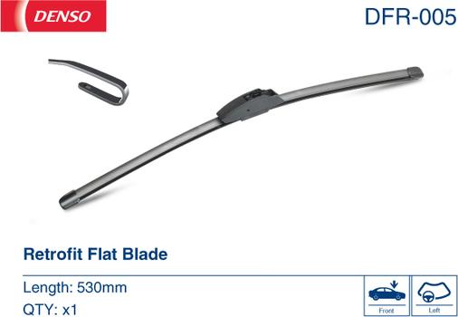 Denso DFR-005 - Stikla tīrītāja slotiņa onlydrive.pro