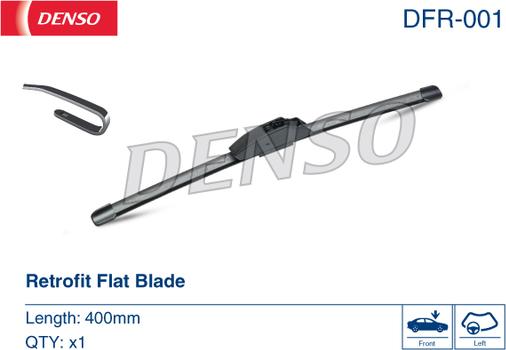 Denso DFR-001 - Wiper Blade onlydrive.pro