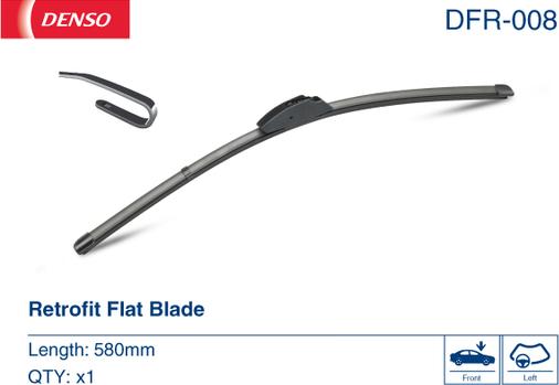 Denso DFR-008 - Klaasipuhastaja kumm onlydrive.pro