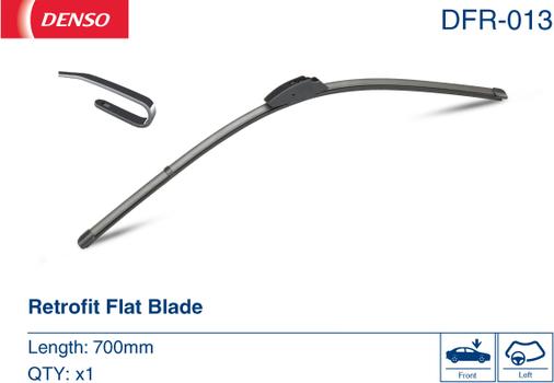 Denso DFR-013 - Stikla tīrītāja slotiņa onlydrive.pro