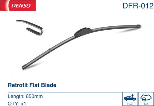 Denso DFR-012 - Stikla tīrītāja slotiņa onlydrive.pro