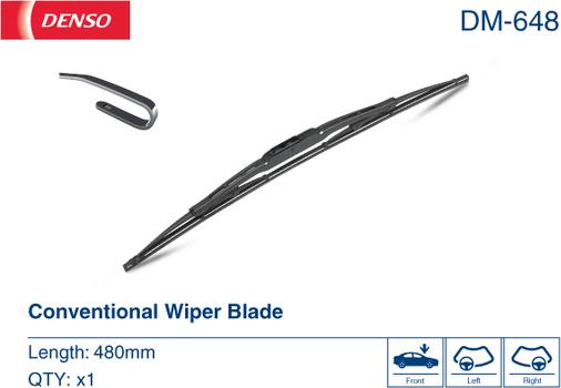 Denso DM-648 - Wiper Blade onlydrive.pro