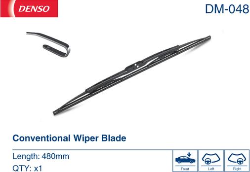 Denso DM-048 - Wiper Blade onlydrive.pro