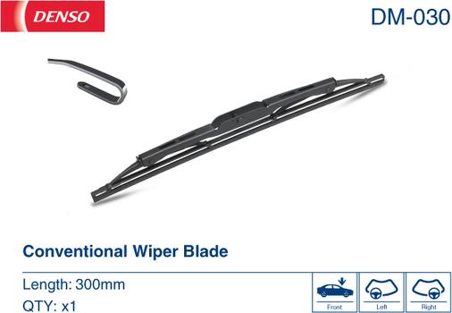 Denso DM-030 - Wiper Blade onlydrive.pro