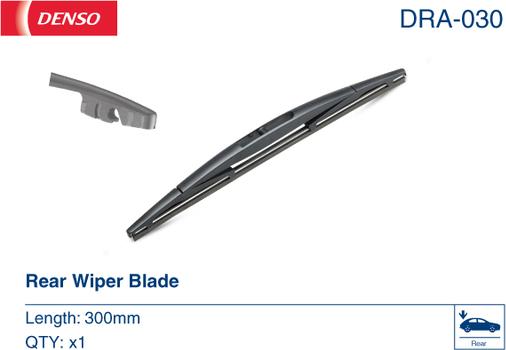 Denso DRA-030 - Stikla tīrītāja slotiņa onlydrive.pro