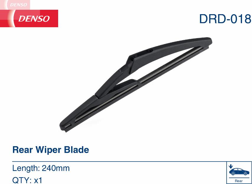 Denso DRD-018 - Wiper Blade onlydrive.pro