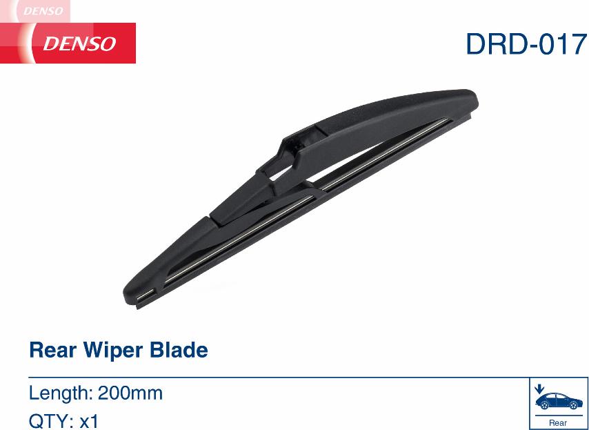 Denso DRD-017 - Wiper Blade onlydrive.pro