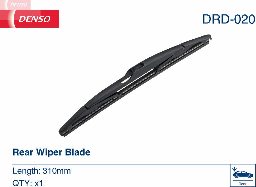 Denso DRD-020 - Wiper Blade onlydrive.pro