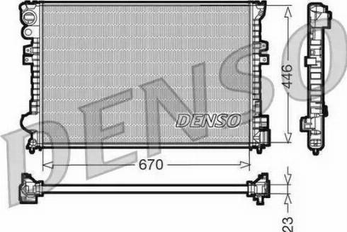 Nissens 61286 - Radiator, engine cooling onlydrive.pro