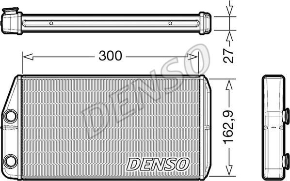 Denso DRR01002 - Siltummainis, Salona apsilde onlydrive.pro