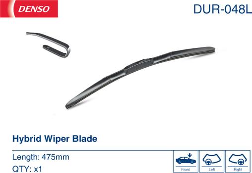 Denso DUR-048L - Wiper Blade onlydrive.pro