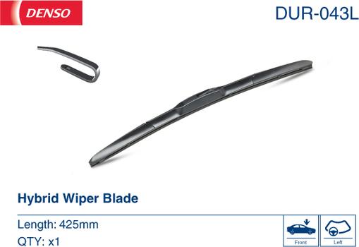 Denso DUR-043L - Wiper Blade onlydrive.pro