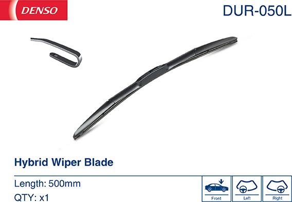 Denso DUR-050L - Wiper Blade onlydrive.pro