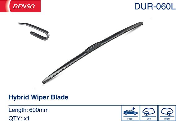 Denso DUR-060L - Wiper Blade onlydrive.pro