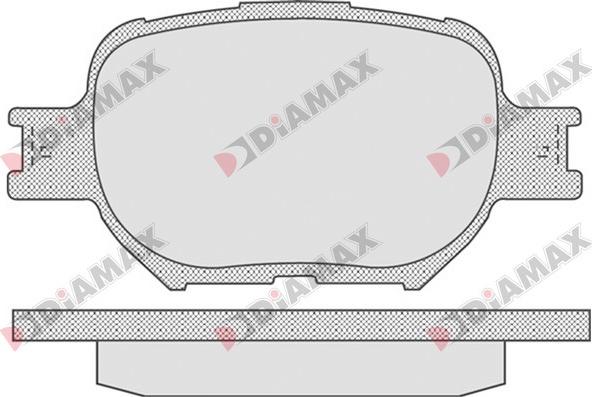 Japanparts JPA212AF - Brake Pad Set, disc brake onlydrive.pro