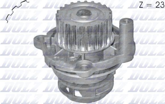 DOLZ A198 - Water Pump onlydrive.pro