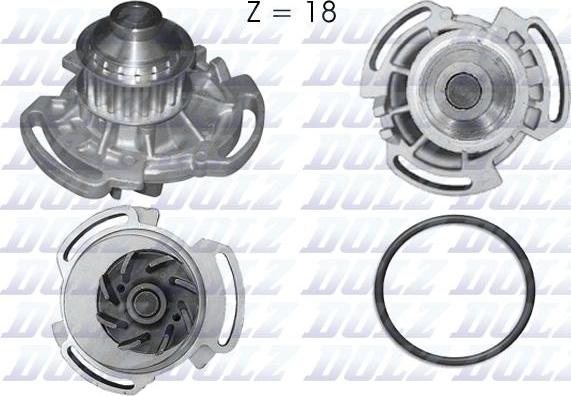 DOLZ A170 - Water Pump onlydrive.pro