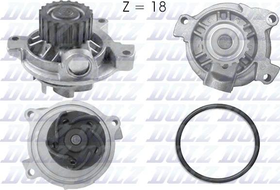 DOLZ A178 - Water Pump onlydrive.pro